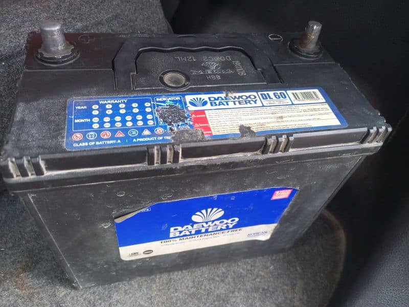 battery daewoo dl 60 (45 amp) 2