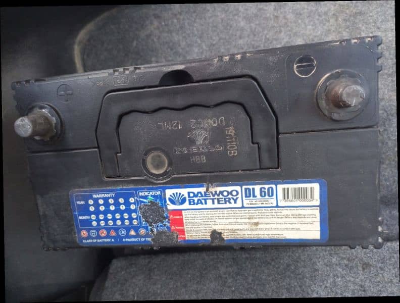 battery daewoo dl 60 (45 amp) 3