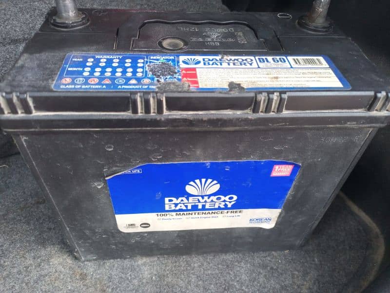 battery daewoo dl 60 (45 amp) 6