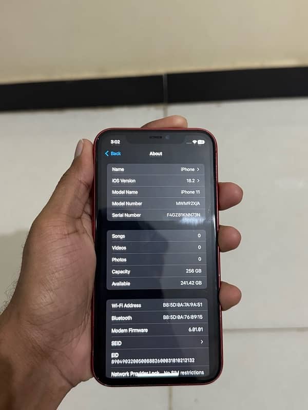 Iphone 11 256gb Pta approved 7