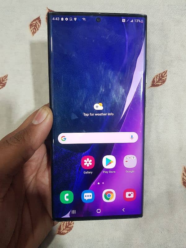 Samsung note 20 ultra 5G wala 0