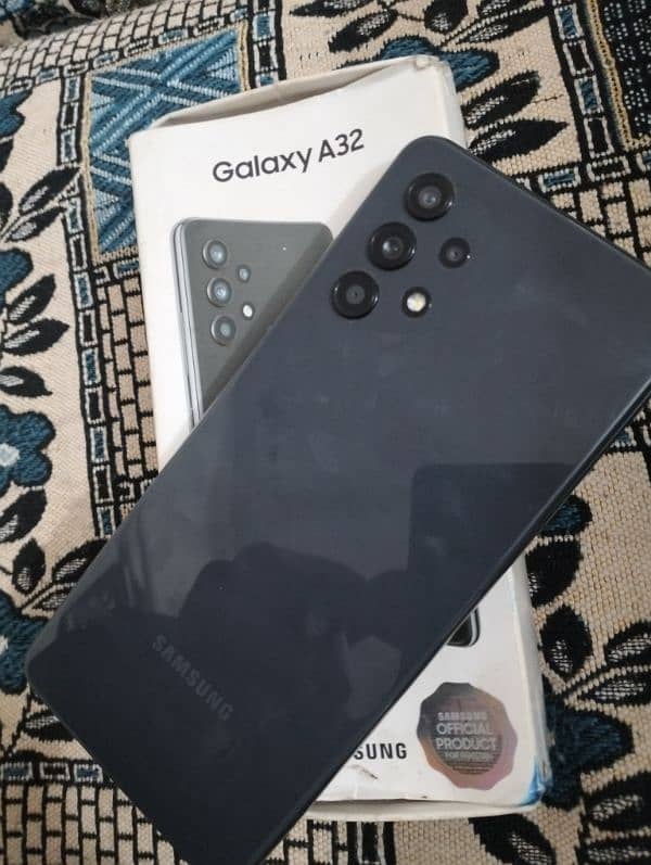 Samsung A32 6/128 with box pta approved official 0