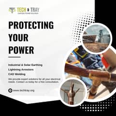 Solar Earthing | Lightening Arester | Cad Welding | Tech & Tray