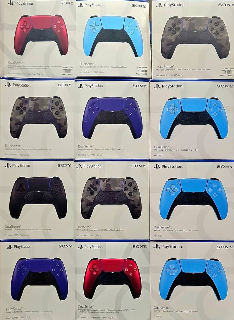 PS5 new original controller company sealed pack all colour available . 0