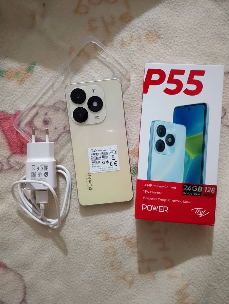 itel P55 24Gb, 128Gb. . . open box 2