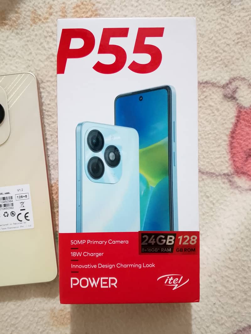 itel P55 24Gb, 128Gb. . . open box 5