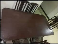 Dining table 6 chairs