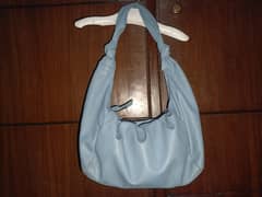 sky blue colour  purse