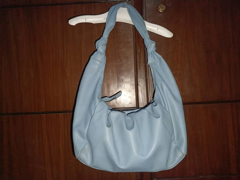 sky blue colour  purse 0