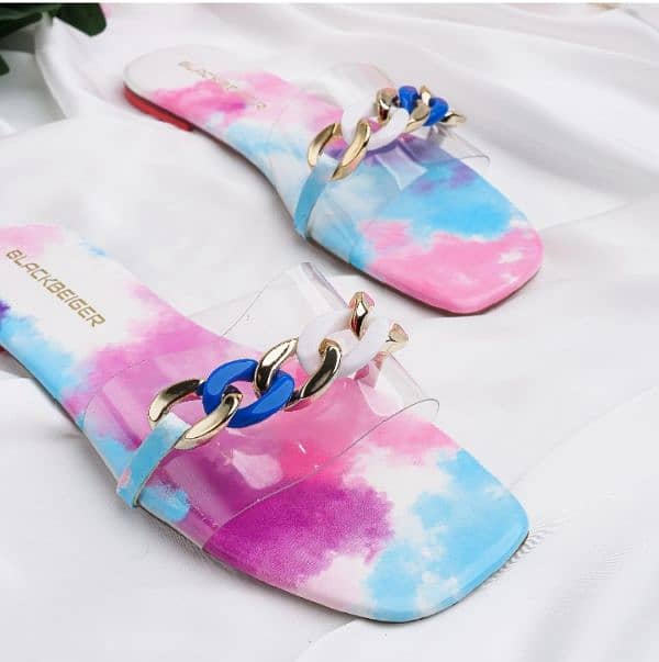 rainbow flat shoes 1