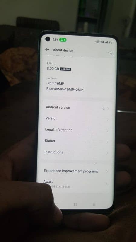 oneplus 8 8gb 128gb dul sim pa approved galob 11