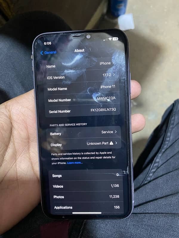 iphone 11 256gb PTA APPROVE 1