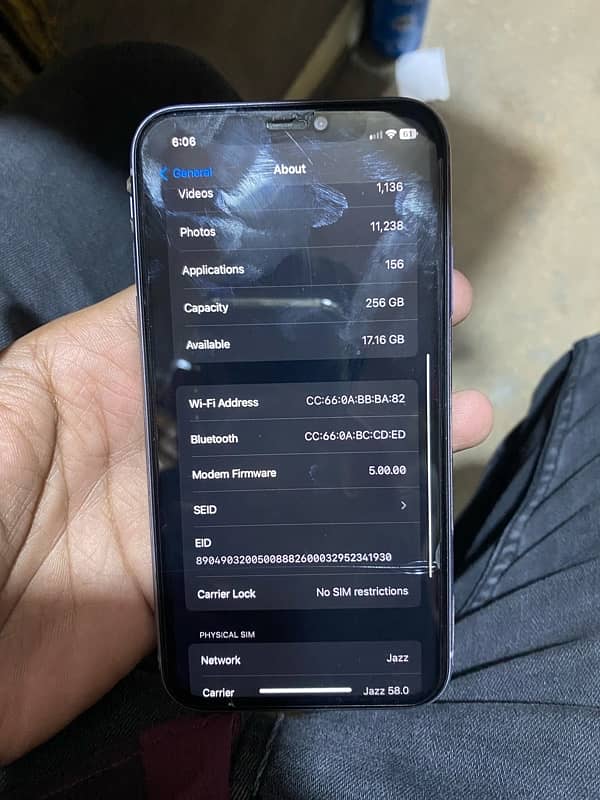 iphone 11 256gb PTA APPROVE 5