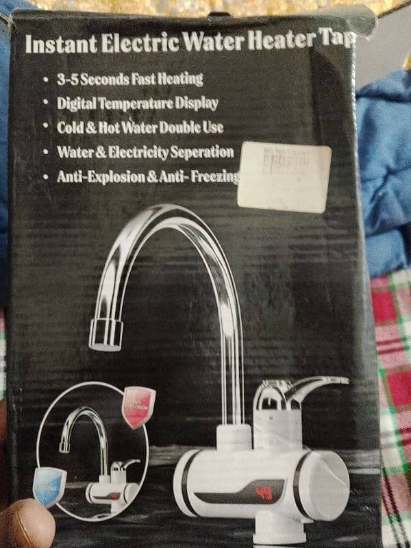 instant Electric water Heater Tap 1