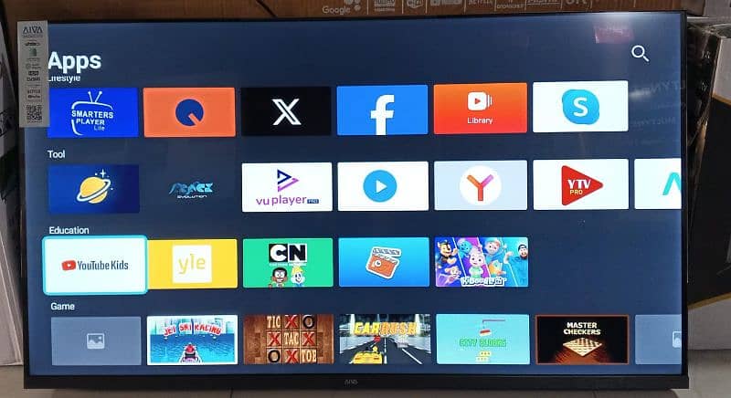 4k. uhd Samsung 48" Andriod smart led tv 0