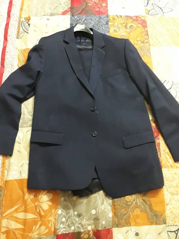 2 suits 1 black and 1 navy blue 6000rs each 1