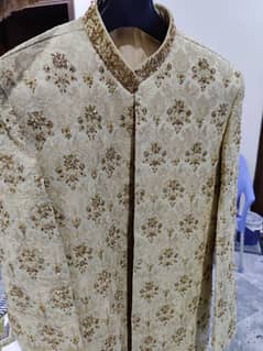 Groom Sherwani with Hand Made Work