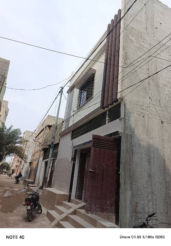 Brand New Ground + One House Available For Rent Bhattai Colony Korangi Crossing 1