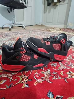 original air jordan 4 with proof