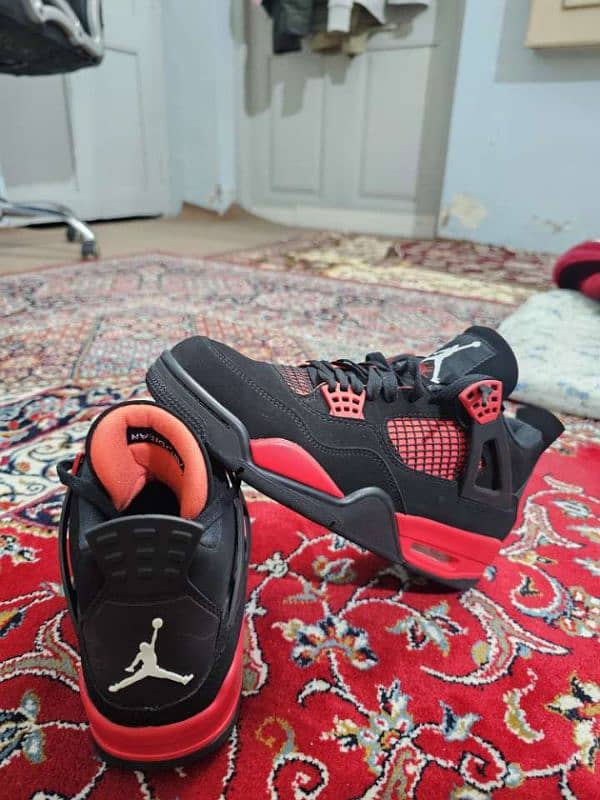 original air jordan 4 with proof 1