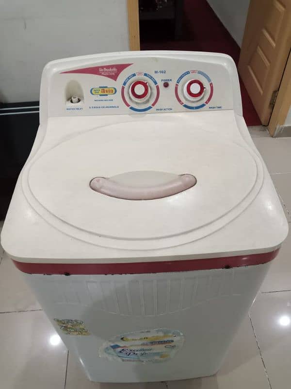 super Asia washing machine good condition 0