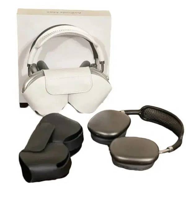 Black Wireless Headphones with Active Noise Cancellation and Seamless. 3