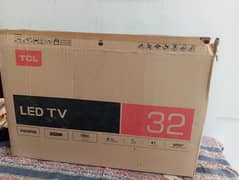 TCL standard led tv 32-inch, Resolution:1366*768, 60Hz refresh rate