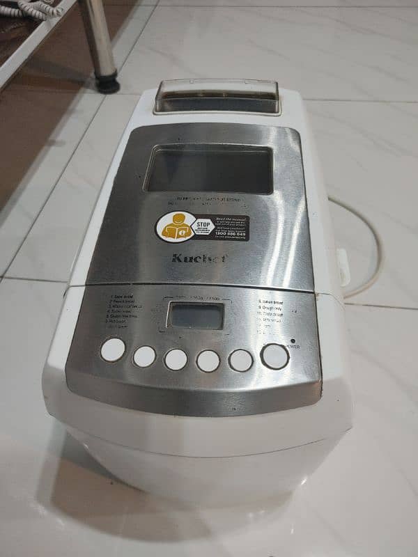 Bread Maker Baker Australian imported KUCHEF 0