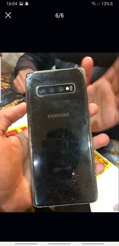 Samsung s10 plus with box 8 128 0