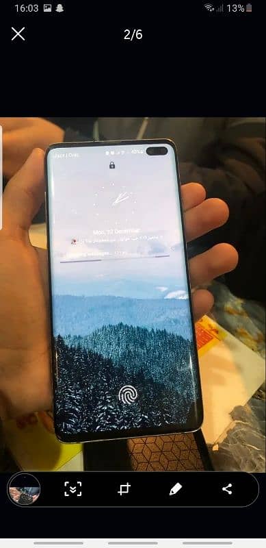 Samsung s10 plus with box 8 128 1