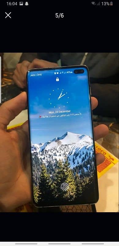 Samsung s10 plus with box 8 128 2