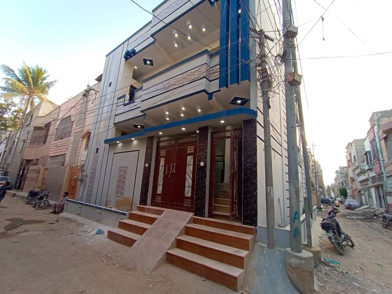 CORNER DOUBLE STORY House For SALE In North Karachi Only In 1 Crore 65 Lac, BEST HOUSE In This Price Range 0