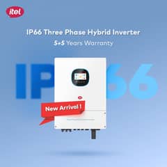 Itel 8kw/12kw Hybrid Solar Inverter-3 phase-10 year warranty