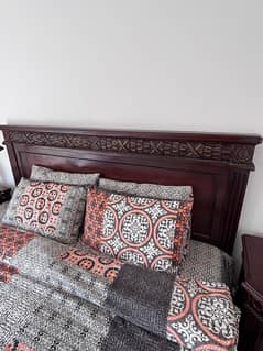 Bed Set - Bedroom Set - Double Bed - Wooden Bed