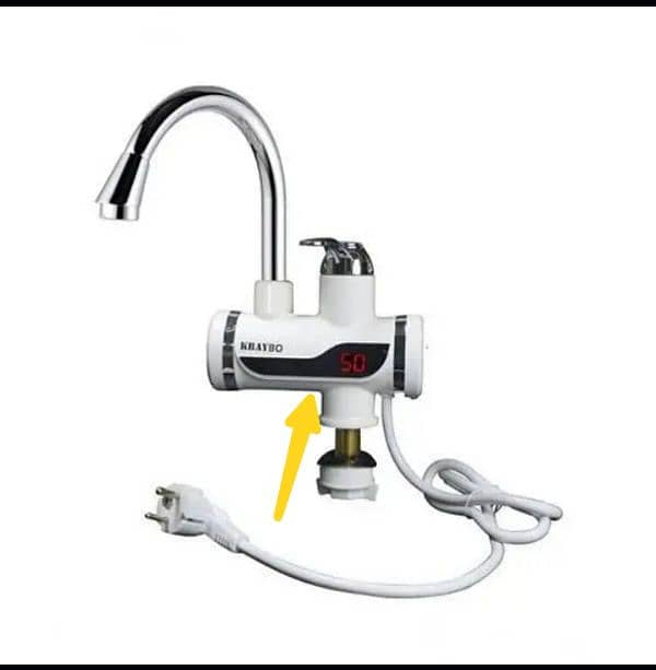 Portable Electric Hot Water Heater Faucet - Instant Heating Solution 0