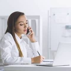 Female secretary required