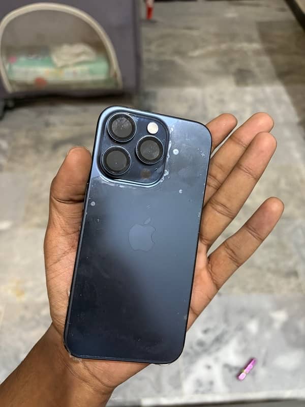 iphone 15 pro 128GB blue titanium LLA pta approved 4