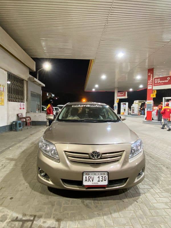 Toyota Corolla GLI 2009 good condition car 3