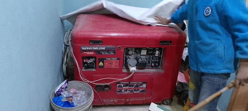 Generator 7.5 kwkanopi wala buht km use 2