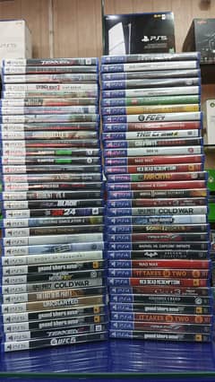 Digital Games Available / PS4 Games / XBox Games