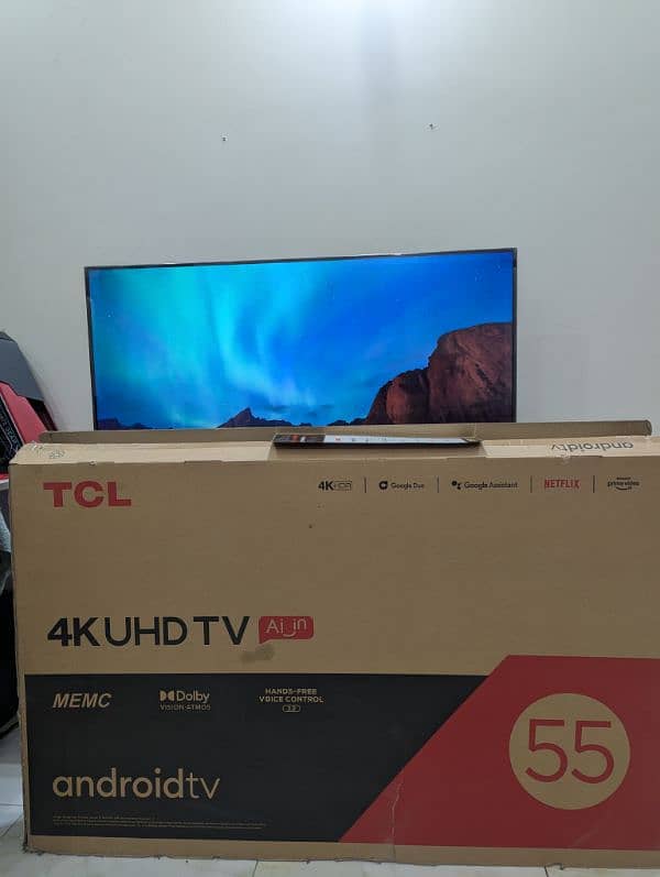 TCL Led TV Android P725 55 inch 4K 0