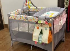 Imported Baby Cot Playyard At Reasonabke Price