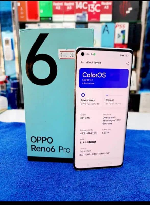 oppo Reno 6 pro 12/256 GB 03327127749 My whatsapp number 1