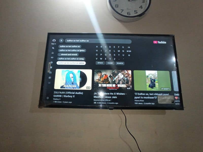 ORIGINAL HAIER ANDROID LED 40INCHES 2