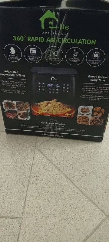 (Brand New) e-lite Air Fryer 1