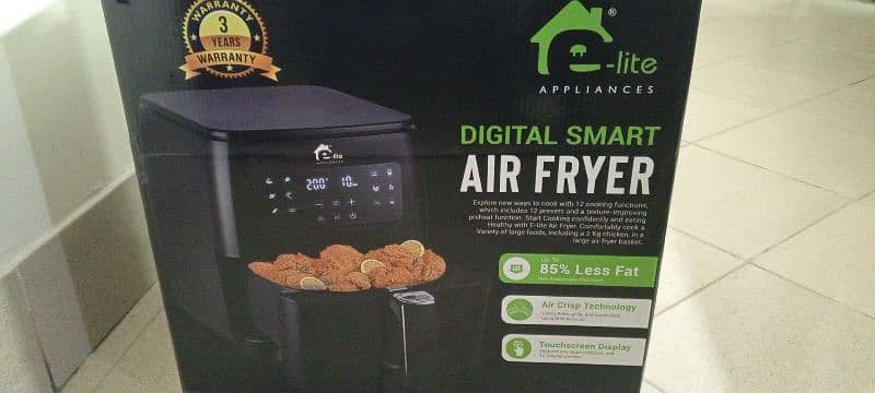 (Brand New) e-lite Air Fryer 2