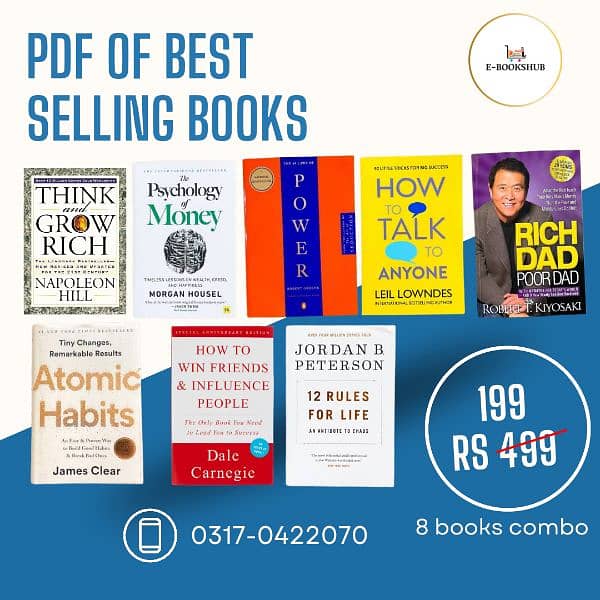 Pdf of 8 books that tell you how to make money and human psychology 0