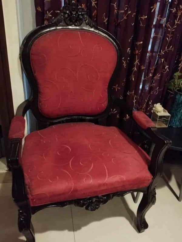 Coffee Chairs for sale, Sheesham Wood, Excellent Condition 1