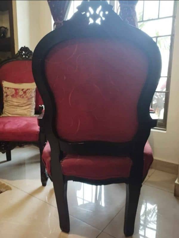 Coffee Chairs for sale, Sheesham Wood, Excellent Condition 2