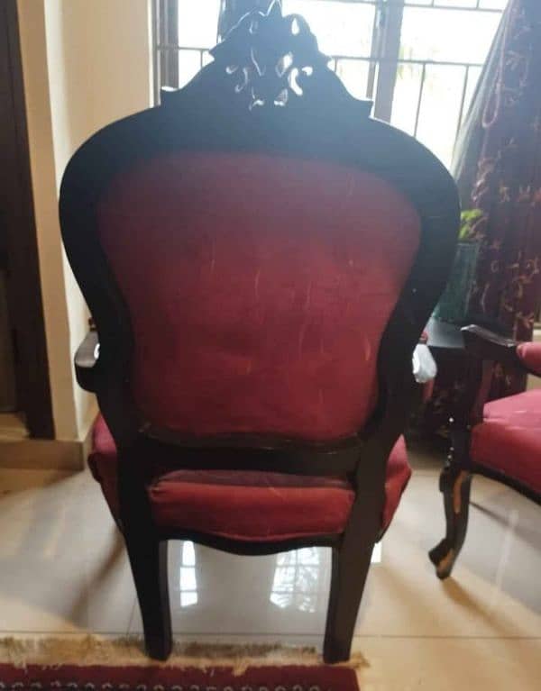 Coffee Chairs for sale, Sheesham Wood, Excellent Condition 5